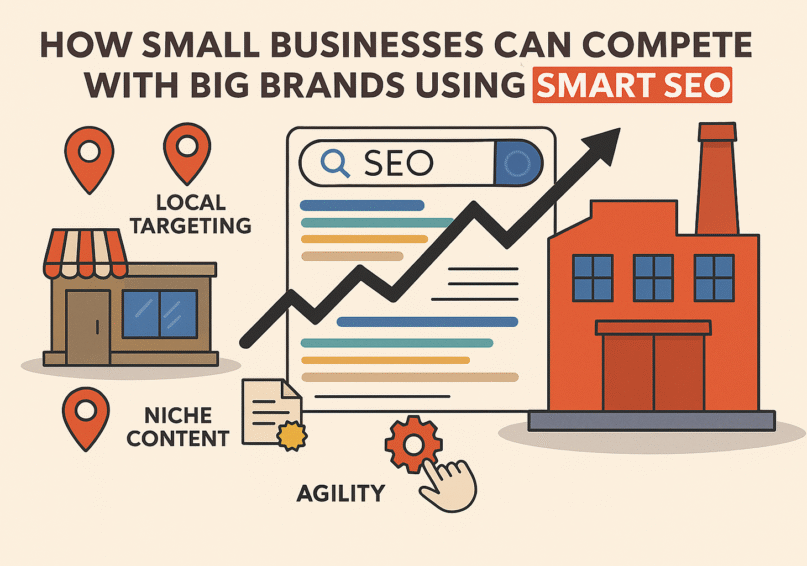 How Small Businesses Can Compete with Big Brands Using Smart SEO